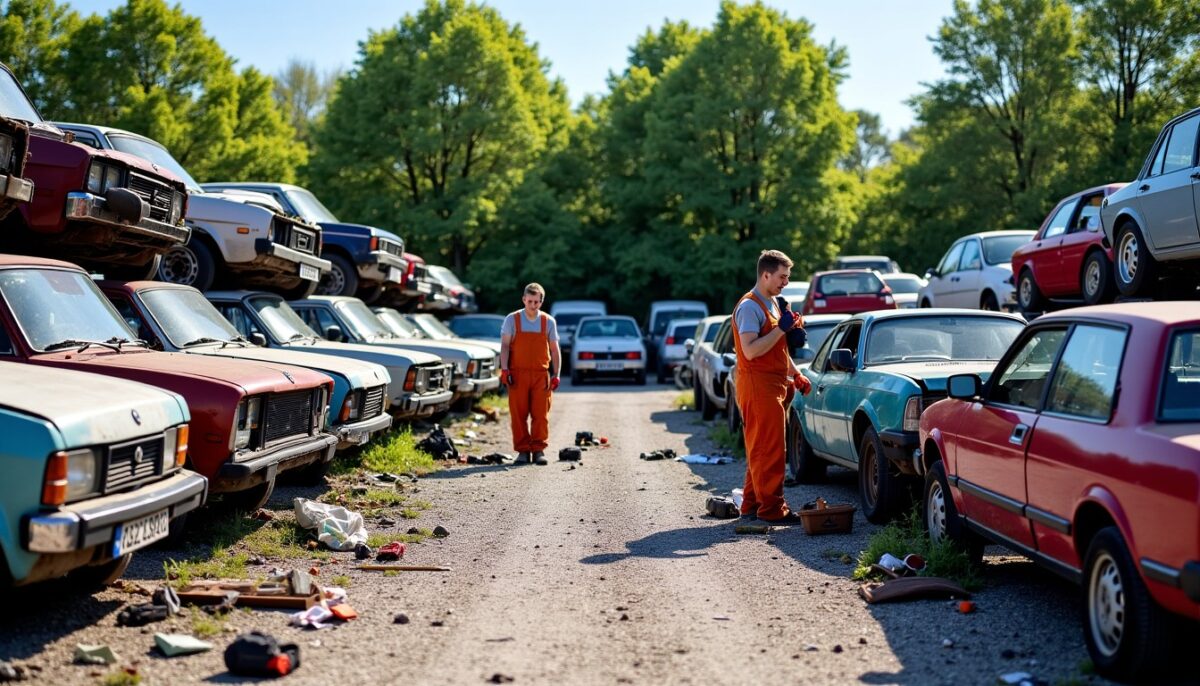 Les incontournables casses auto à Nantes : où trouver pièces détachées et solutions de recyclage