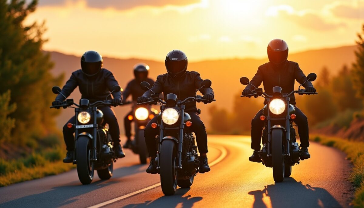 Bande de peur à moto : guide complet pour rouler en toute sécurité